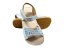 Dětské kožené barefoot sandály MIRRISA/I - bílá