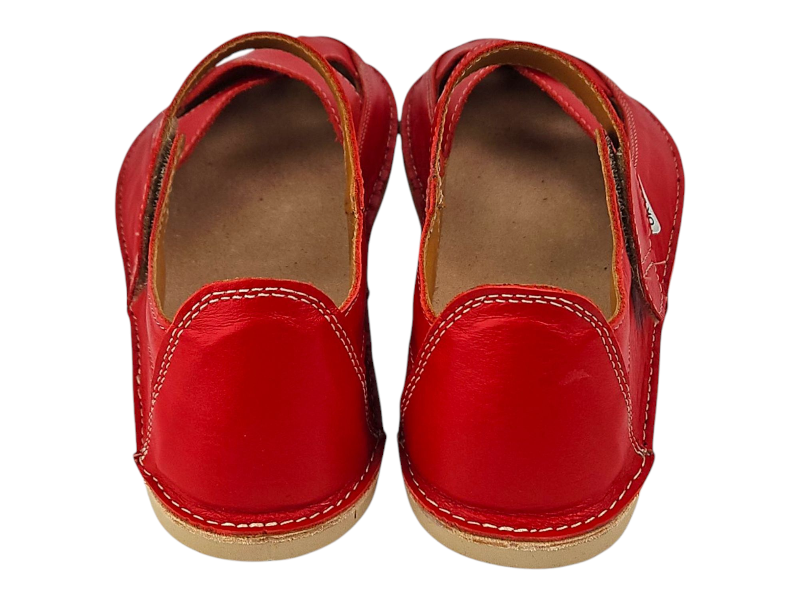 kožené jarní barefoot boty