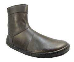 Dámské zateplené kotníčkové boty na zip COOL/F šedá