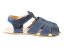 Dětské kožené barefoot sandálky Palm/I modrá