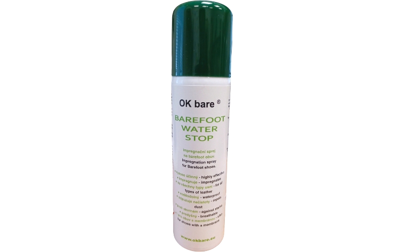 BAREFOOT WATER STOP - Impregnační sprej na barefoot obuv; 160ml