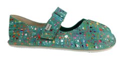 vzorované barefoot baleríny