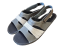 Dámské kožené barefoot sandály PEAK/I šedá
