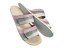 Dámské kožené barefoot nazouváky LUCANIA – krémovo-růžové