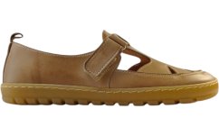 Kožené barefoot dámské boty TULA  hnědá