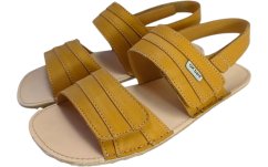 Barefoot dámské kožené sandály  LUCANIA/I hnědá