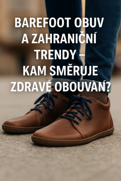 Barefoot obuv a zahraniční trendy