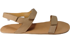 Barefoot uni minimalistické sandály PAROS krémová