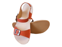 Barefoot sandály s přezkou SOCI oranžová