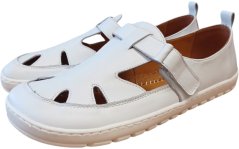 kožené barefoot baleríny