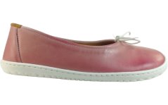 kožené barefoot baleríny v růžové barvě kožené barefoot baleríny v růžové barvě