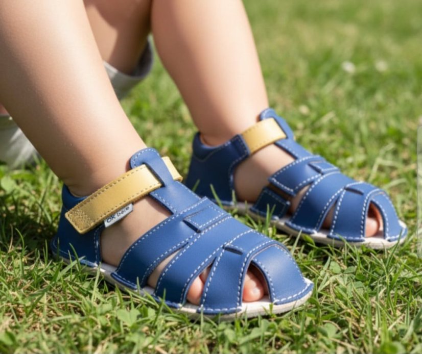 Dětské kožené barefoot sandály PALM - navrhněte si