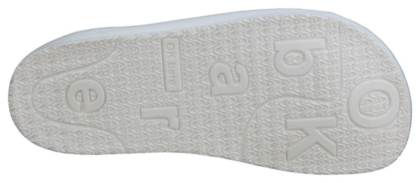 Bílá kvalitní a ohebná podešev