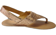zlaté barefoot sandály
