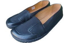 dámské celočerné barefoot baleríny
