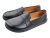 Dámské kožené barefoot boty MAINE černé