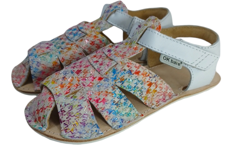 barefoot barevné sandály