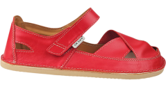 Dámské barefoot baleríny KRÉTA červená