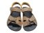 Pánské kožené barefoot sandály  BOUNTY hnědá