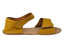 Dětské kožené barefoot sandály MIRRISA žlutá