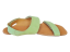 Minimalistické barefoot  sandály BORA zelená