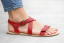 Barefoot kožené sandály s křížením v nártu JAMI - navrhněte si