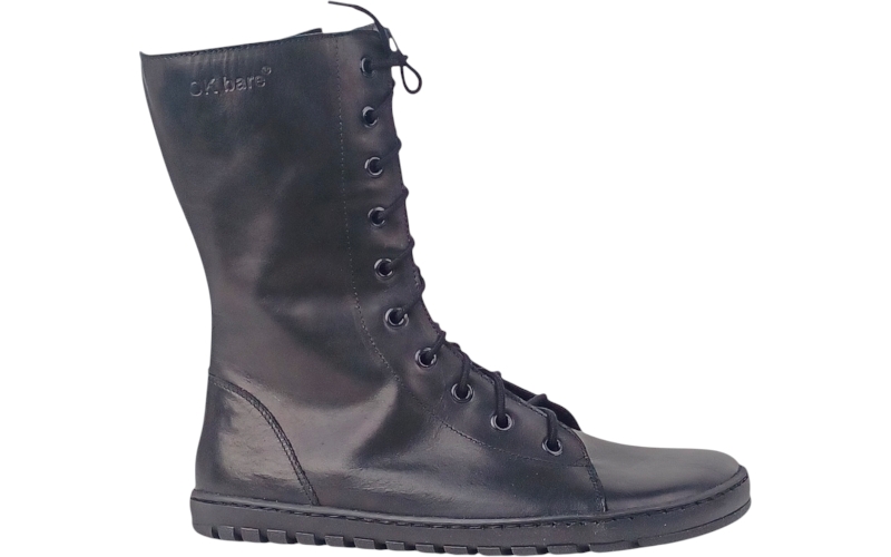 Elegantní hřejivé dámské zimní barefoot kozačky