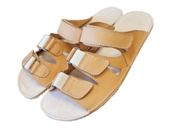 Pohodlné barefoot kožené nazouváky