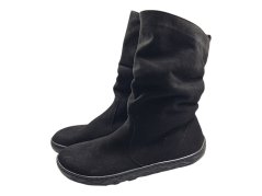 Dámské barefoot nižší  kozačky TANA  – černé