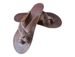 Dámské barefoot žabky YUKON hnědá