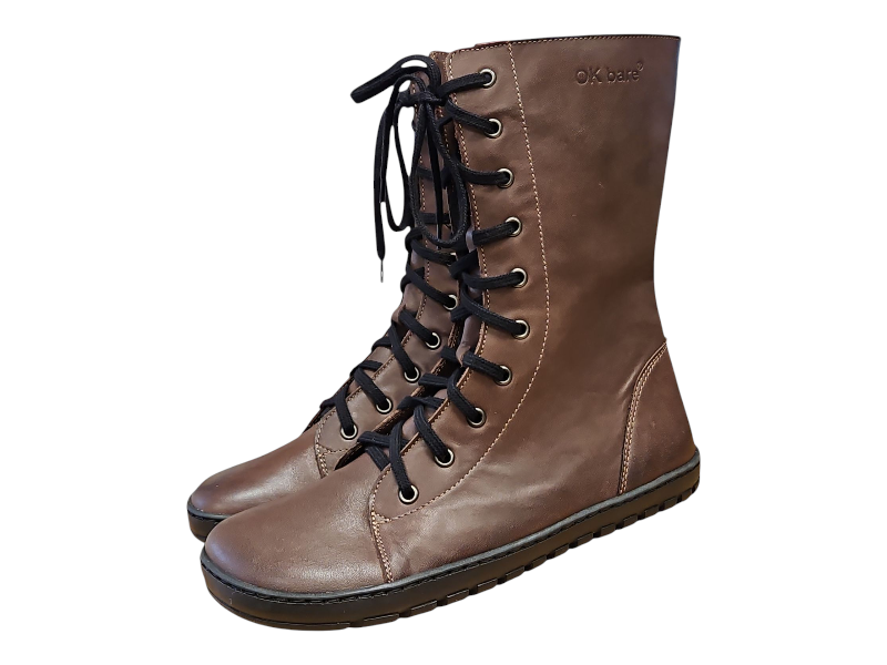 Nižší dámské barefoot kozačky