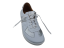 Kožené barefoot dámské sneakers PUMMAI bílo-stříbrné
