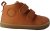 Dětská zateplená kotníková barefoot obuv na suchý zip LIME/F oranžová