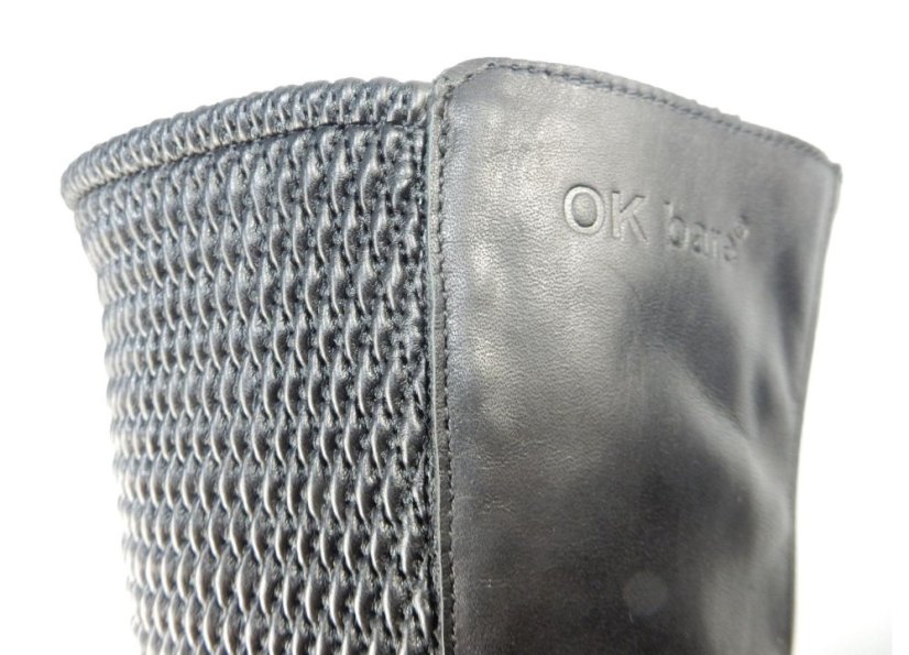 Pružný materiál u lýtka pro ještě větší komfort
