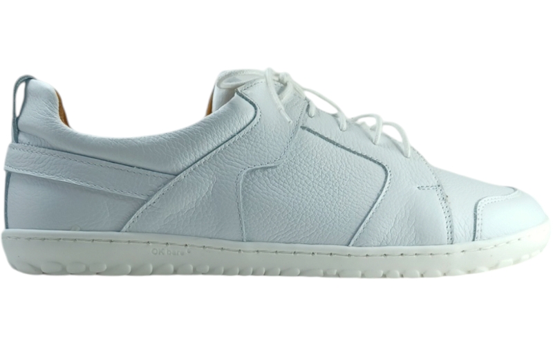 bílé barefoot  sneakers