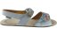 Dívčí kožené barefoot sandály MIRRISA LADY/I bílá