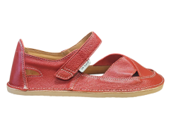 Dámské barefoot baleríny KRÉTA červená