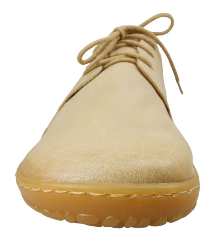 Dámská barefoot kožená obuv CARMEN krémová