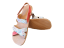 Barefoot dámské kožené sandály KORFU/X červená