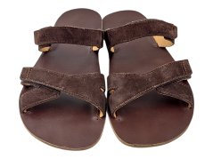 Dámské minimalistické barefoot  nazouváky  KOR/X hnědá
