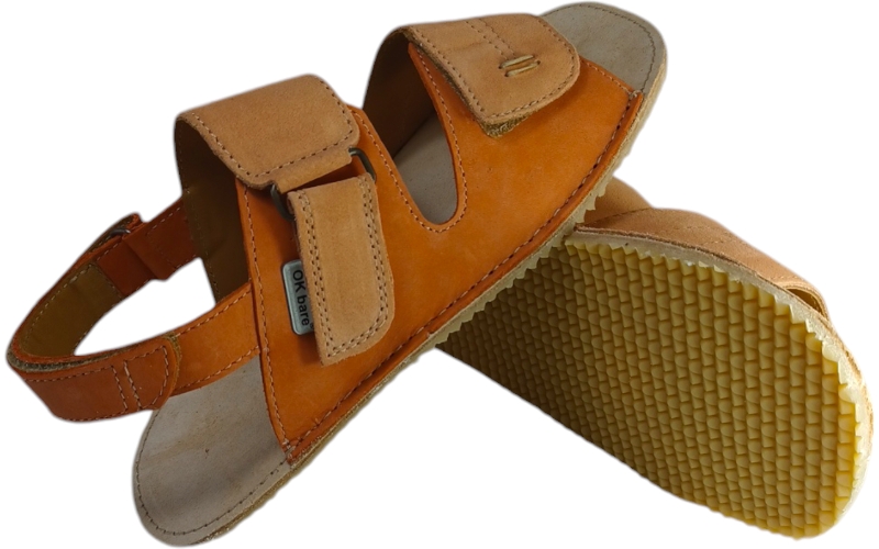 letní pásková barefoot obuv