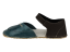 Dětské zateplené kožené barefoot boty MIROL zelená