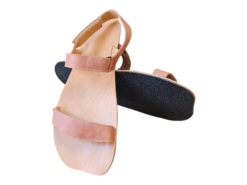 Dámské barefoot letní sandály CHIOS/X hnědá