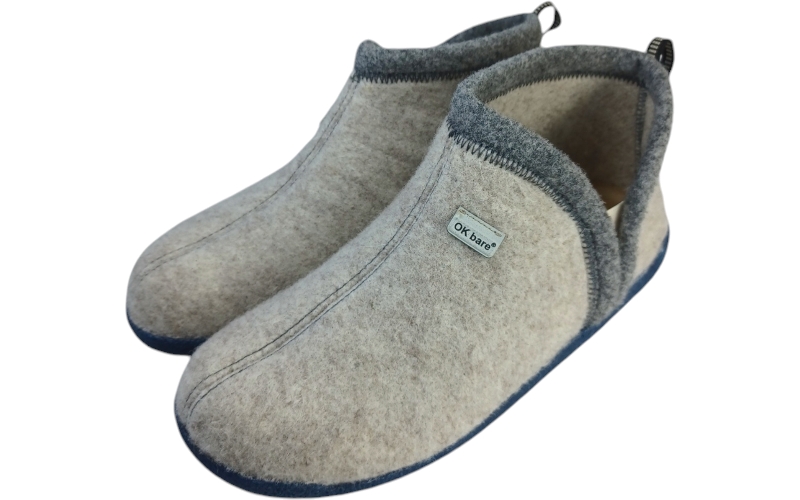 Barefoot papuče LALLA šedá