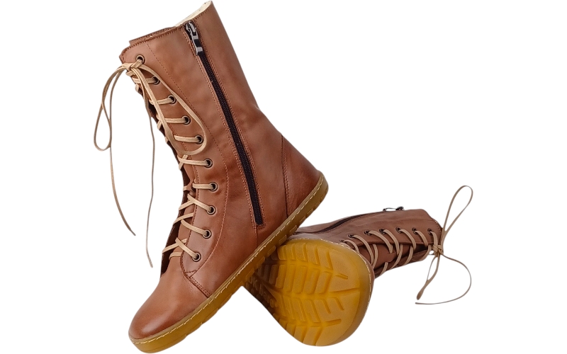 Dámské barefoot kozačky vhodné na zimu
