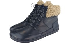 Zimní dámské kotníkové barefoot boty